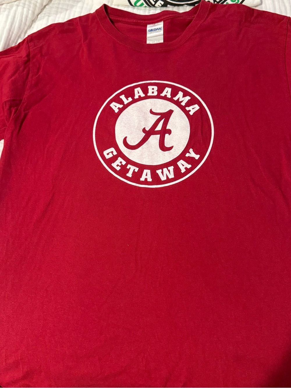 Gildan Red Short-Sleeve Grateful Dead  'Alabama Getaway' Graphic Tee